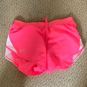 Under Armor Pink Athletic Shorts
